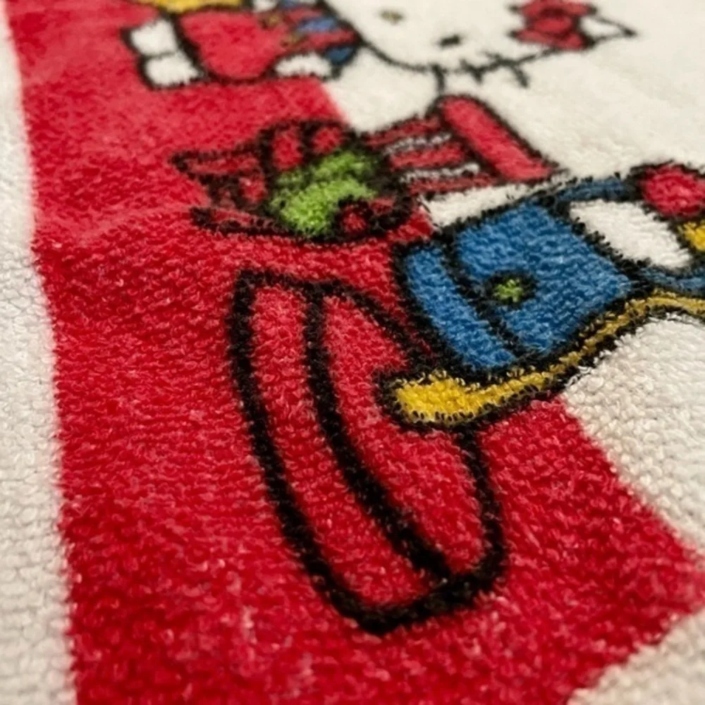 1970s Hello Kitty Sanrio Vintage Hand Towel - Made in Japan